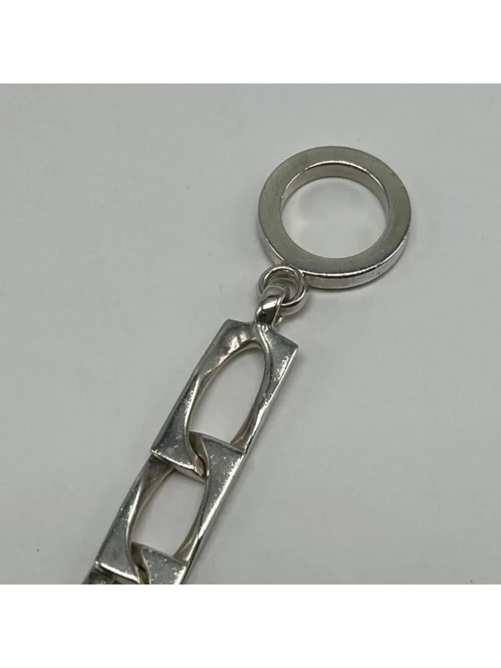Gucci Vintage Figaro Bracelet Silver